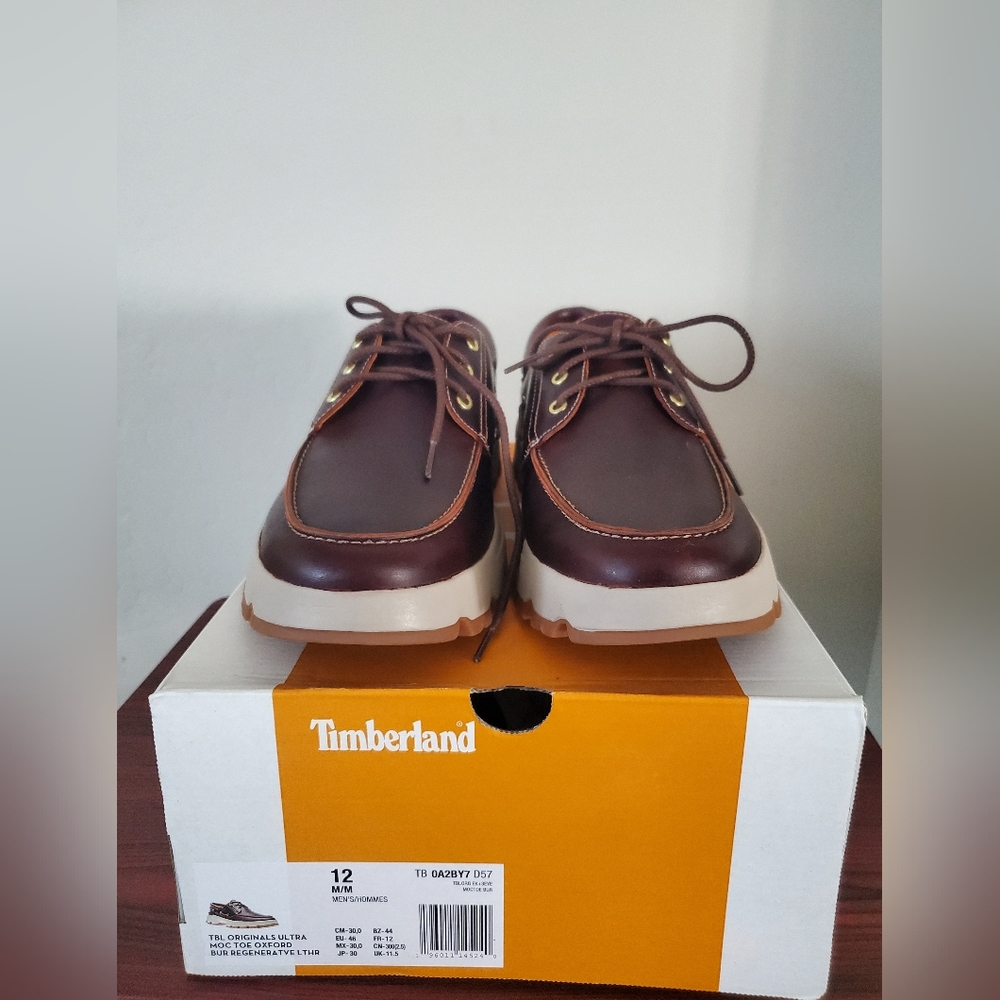 Timberland 3-Eye Moc Toe Oxford Shoe